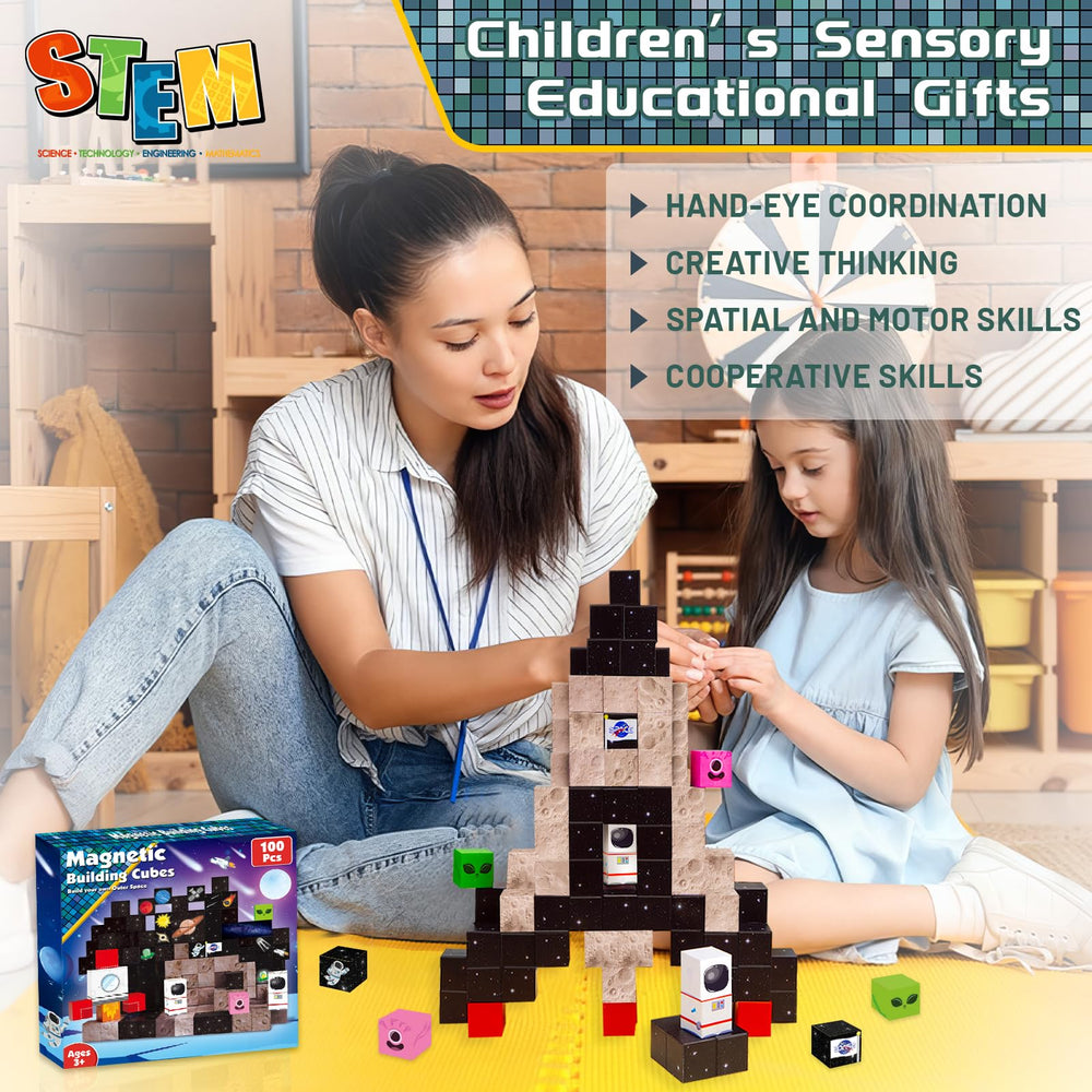 Goody King space toy set presented as a festive gift for Christmas