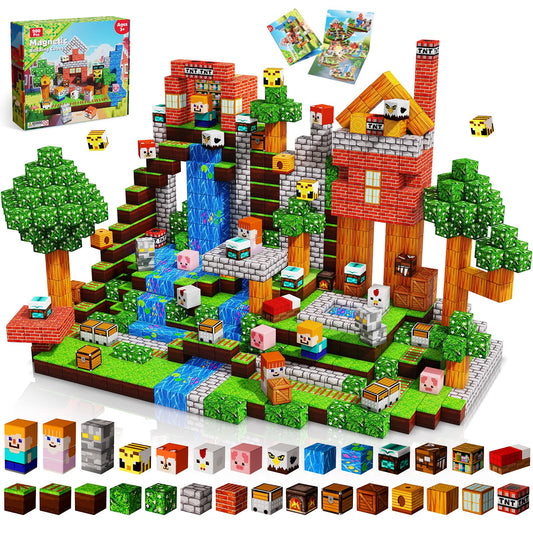 Goody King forest magnetic blocks for imaginative play and STEM skills