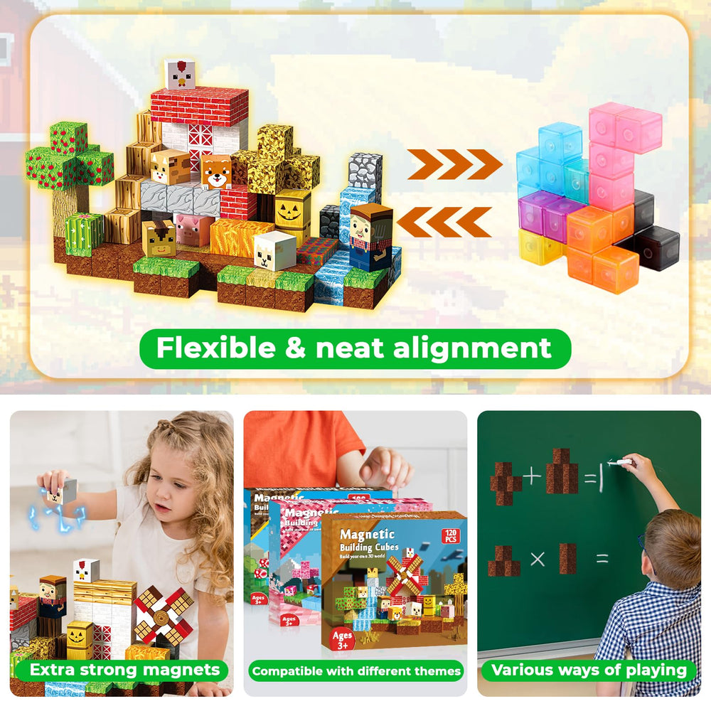 Goody King blocks spark imagination and fine motor skills during collaborative play.