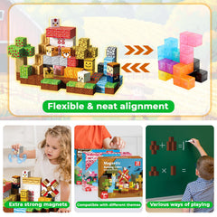 Goody King blocks spark imagination and fine motor skills during collaborative play.
