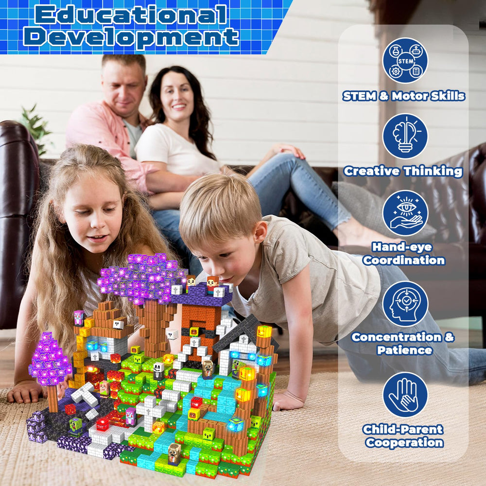 Goody King kids-building-tower-play highlights safe, durable pieces for ages 3 and up.