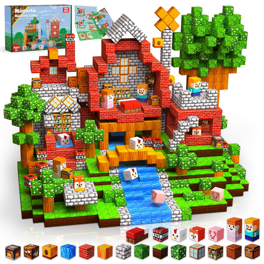 Goody King magnetic blocks 150pcs set for imaginative construction play.