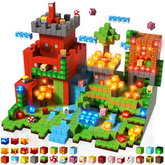 Goody King magnetic blocks glow in the dark for immersive STEM play