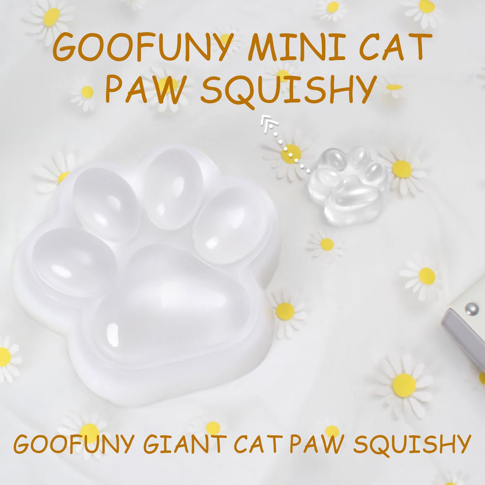 Goofuny Taba Squishy Paw used as a fidget toy for focused play.