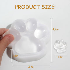 Close-up of Goofuny Taba Squishy Paw jelly-like texture.