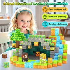 Gooidea fairy forest creations picture promoting imaginative storytelling and cooperative play.
