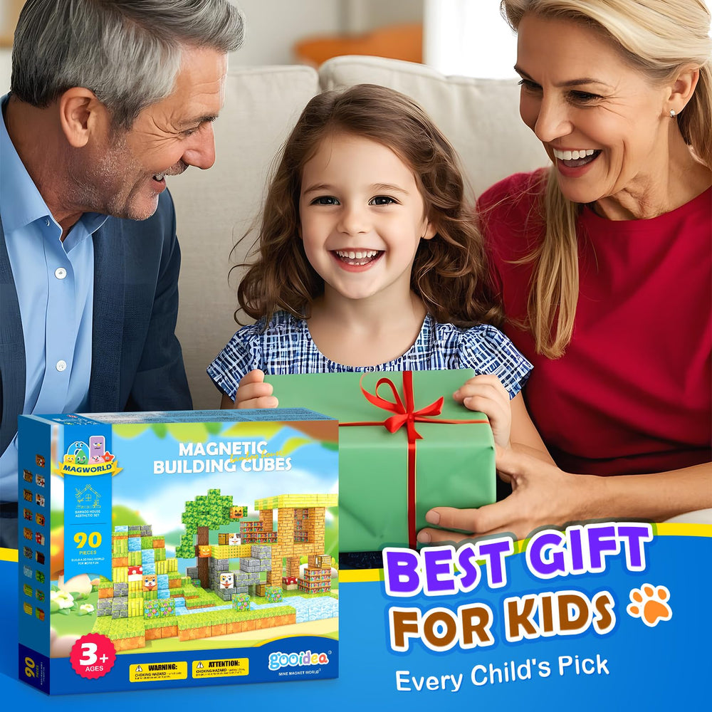 Gooidea large blocks offering a versatile gift for kids and adults who love construction play.