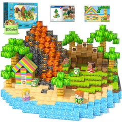 Gooidea large magnetic blocks depict tribe meets chill life for imaginative storytelling.