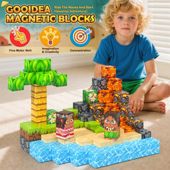 Gooidea unleash-creativity builds encourage open-ended play with endless design possibilities.