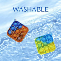Compact GooKit mini pop push it keychain ready for quick focus moments.