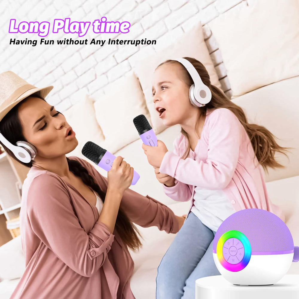 Goopow kids and adults can enjoy shared karaoke fun at home.