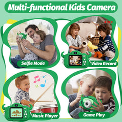 Goopow Kids Camera capturing 1080P video for family memories
