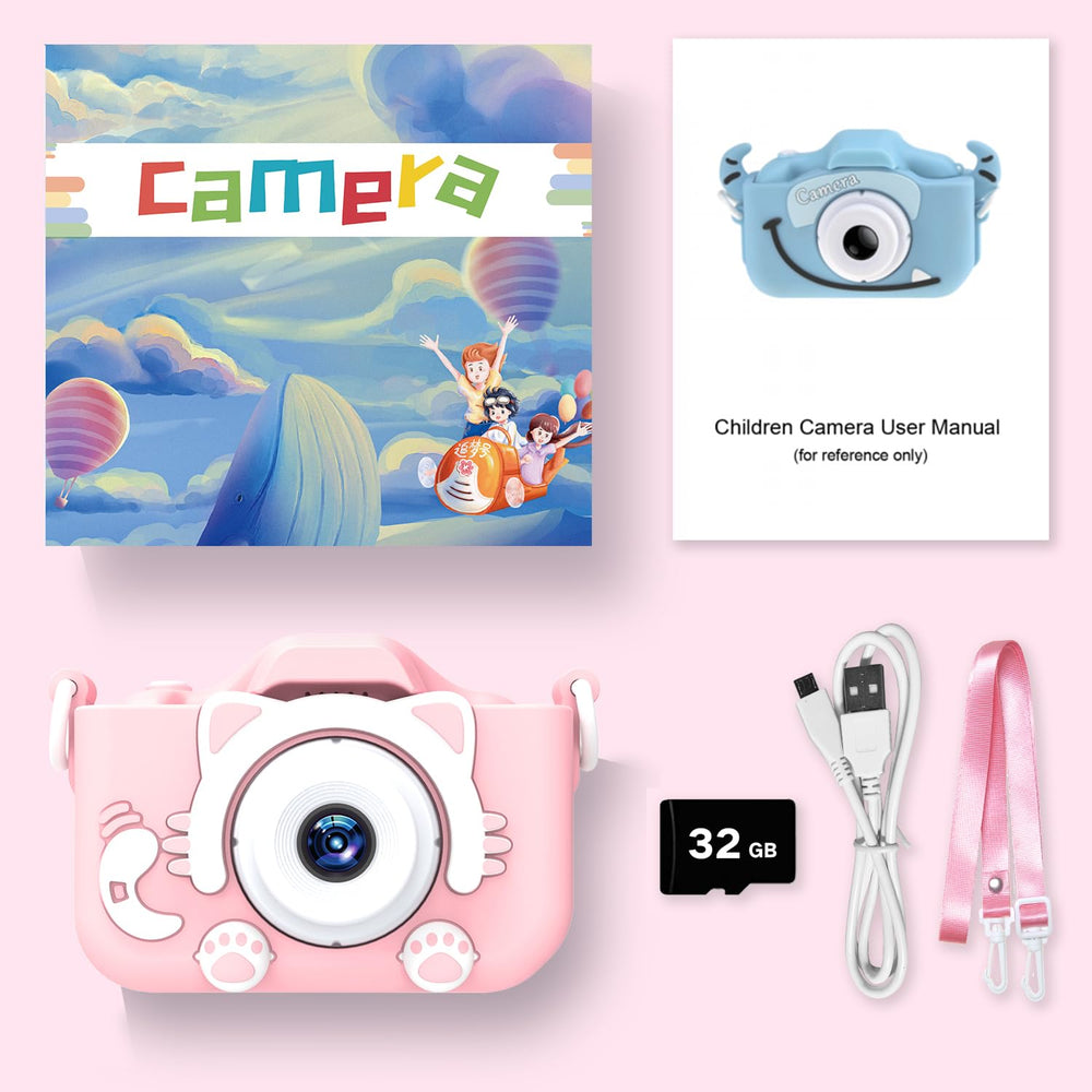 Goopow camera includes a 32GB SD card and card reader.