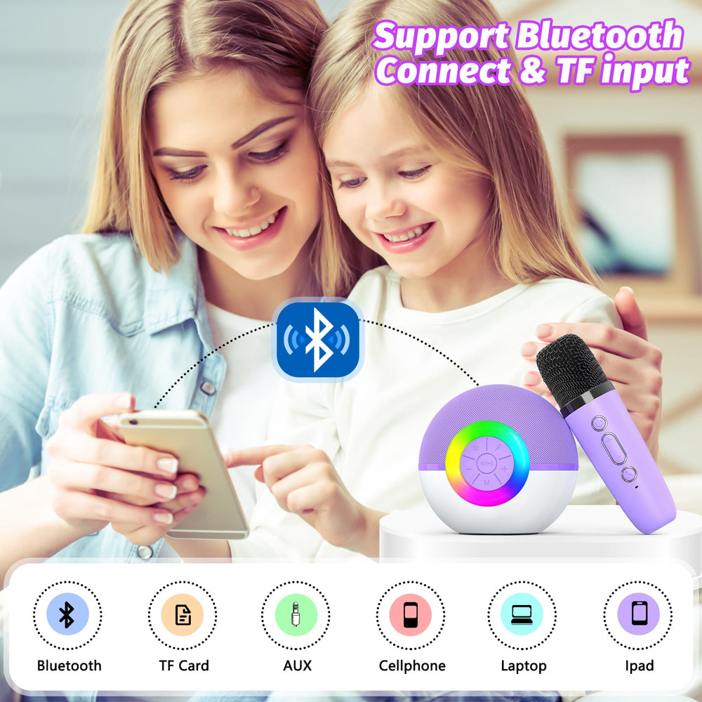 Goopow long-lasting battery supports extended singing sessions outdoors.