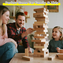 GOROCK natural wood blocks with smooth edges ensure safe play