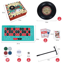 GOTHINK 200 chips set for quick, colorful betting during parties