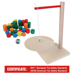 GOTHINK Balancing Pendulum Game colors – vibrant pieces invite curiosity and engagement.