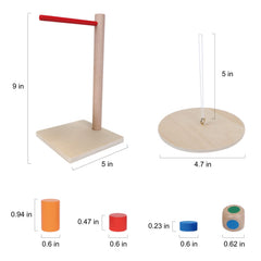 GOTHINK Balancing Pendulum Game cylinders – colorful pieces boost hand-eye coordination and focus.