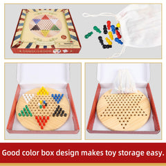 Gothink Chinese Checkers safety standards EN71 and ASTM compliant.