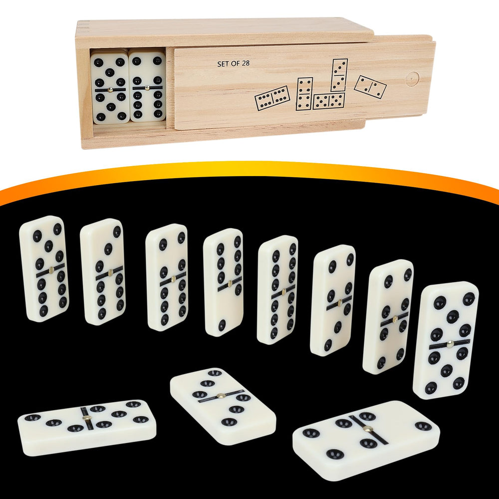 GOTHINK dominoes instruction booklet included for quick setup tips.