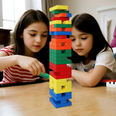 GOTHINK colorful wooden blocks for visual learning and stacking play
