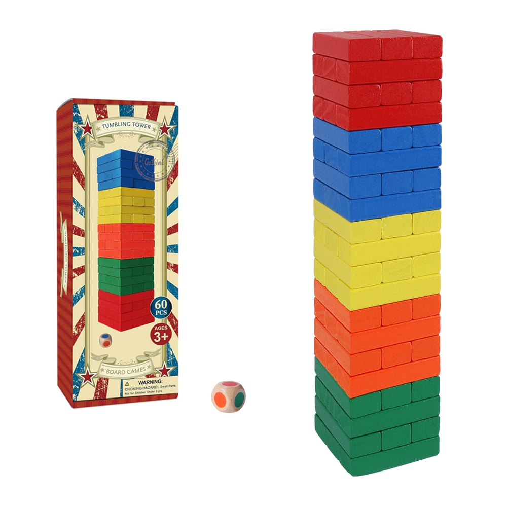 GOTHINK gift-ready wooden blocks packaging for birthdays or holidays