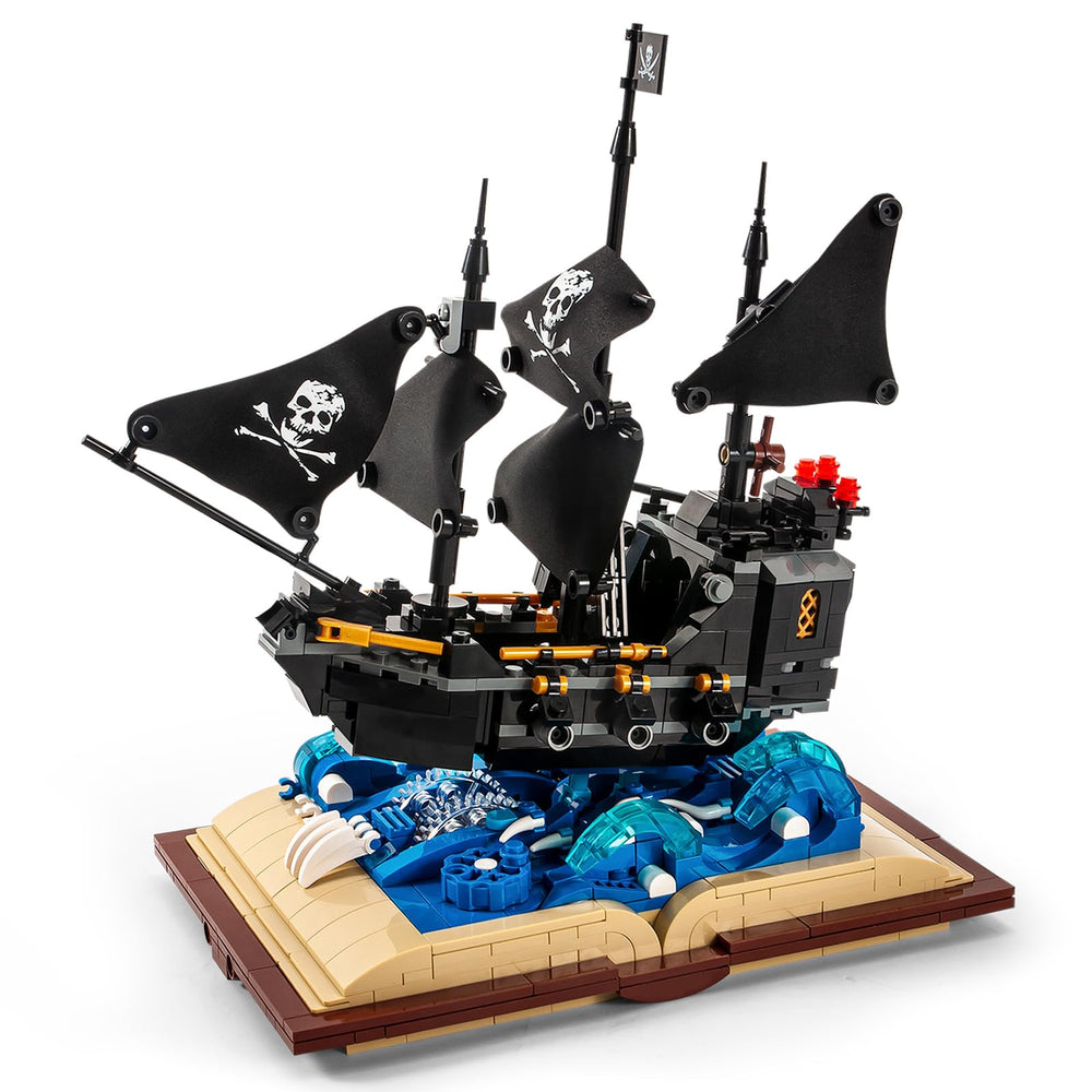 GOTIMON Black Pearl Ship Grimoire packaging showcases a gift-ready presentation.