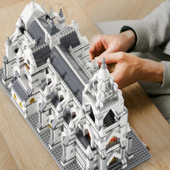 GOTIMON Micro Mini Cathedral facades reveal intricate details for a museum-quality piece.
