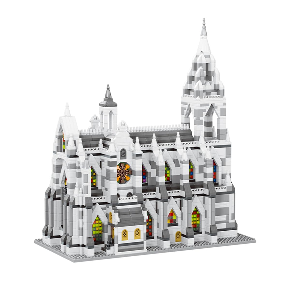 GOTIMON Micro Mini Cathedral front view highlights Gothic details for a striking shelf display.