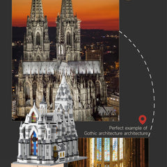 GOTIMON Micro Mini Cathedral stained glass captures color and texture for realistic display.