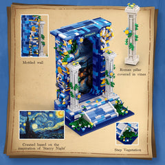 GOTIMON Starry Sky Gate night-sky backdrop enhances display aesthetics