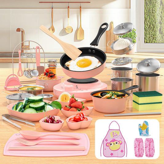 Gotoofun kid cooking set full package enabling imaginative play and learning.