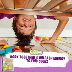 GOTROVO kids race to hidden jewels using clues around the house.