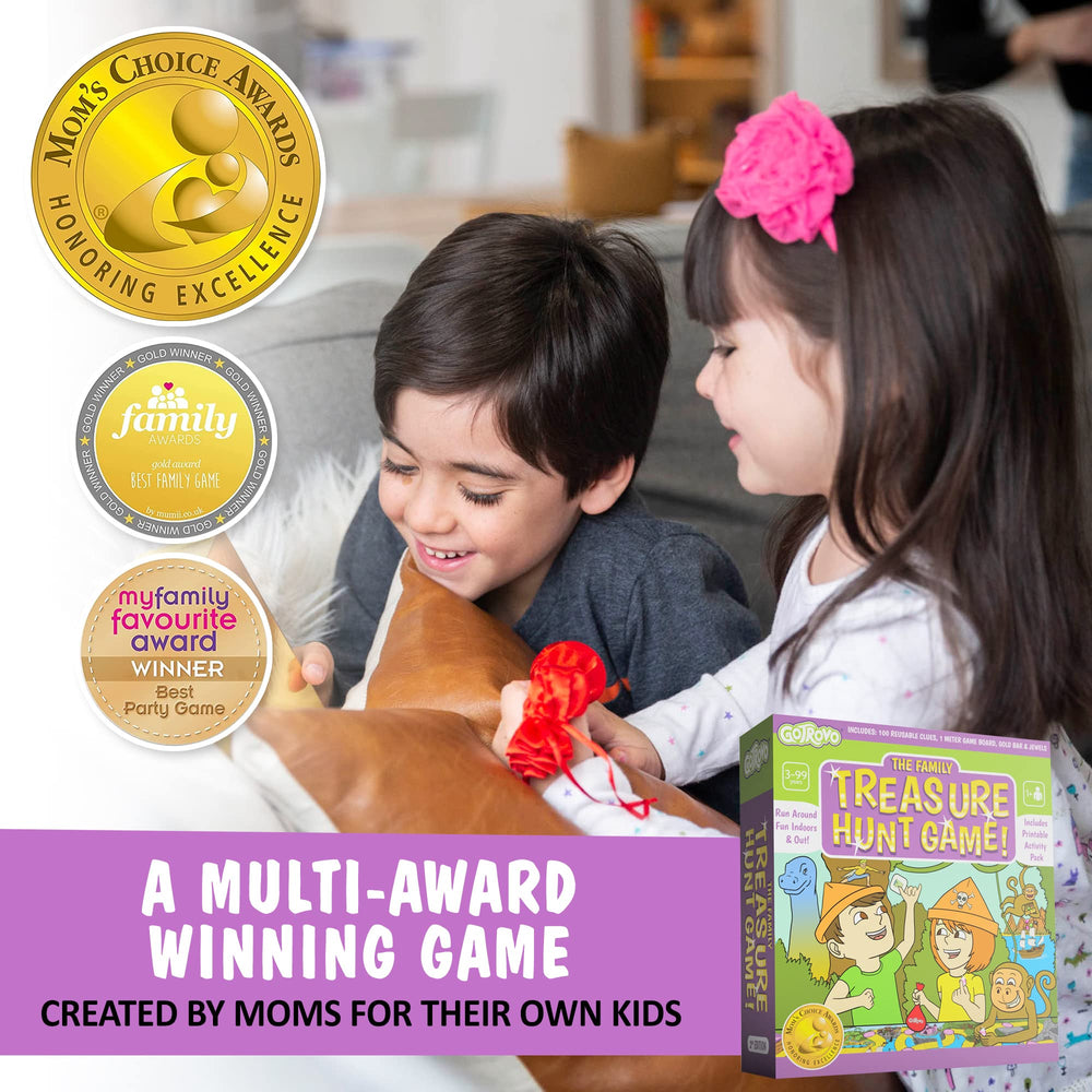 GOTROVO party game setup ideal for birthdays and playdates.