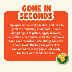 Gouda Games Gone in Seconds family night setup for 2–5 players