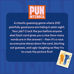Players celebrate a quick win in Pun Intended party play.