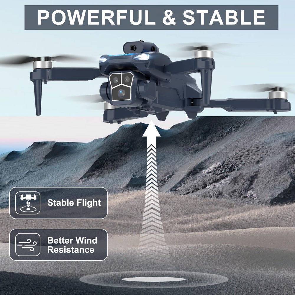 Govogorc F179 drone executing a 3D flip with gesture control