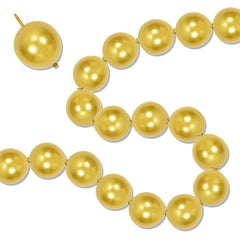 Govpy gold quick-link balloons 60pcs for easy garland setup.