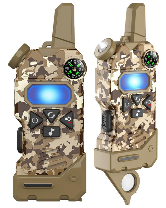 Gowtimly walkie talkies with five color channels for quick kid-friendly communication
