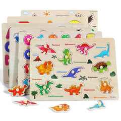 GR GRINNNIE animal puzzle expands vocabulary through friendly creatures.