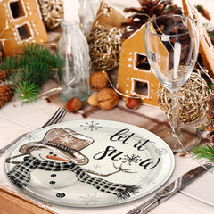 GrabnGoParty snowman napkins soft and absorbent for cleanup