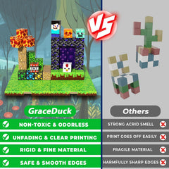 Kids building with GraceDuck blocks for cooperative play and creativity