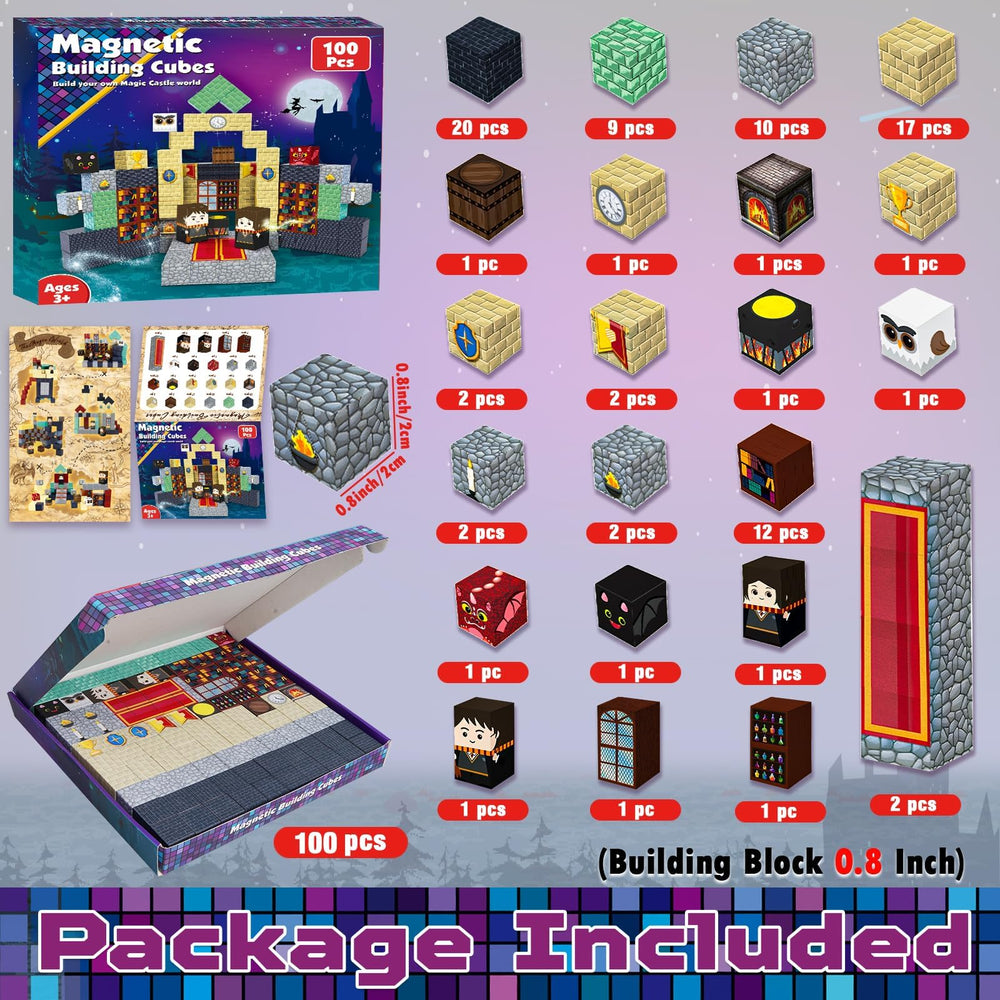 GraceDuck Magic House building play set supports imaginative construction