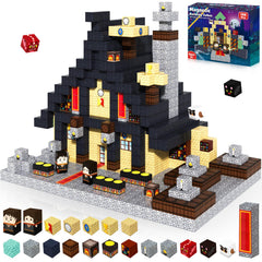 GraceDuck magnetic blocks: 100 cubes for creative construction and STEM exploration