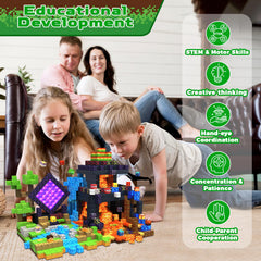 GraceDuck ABS material blocks offer durable, safe construction for busy youngsters.