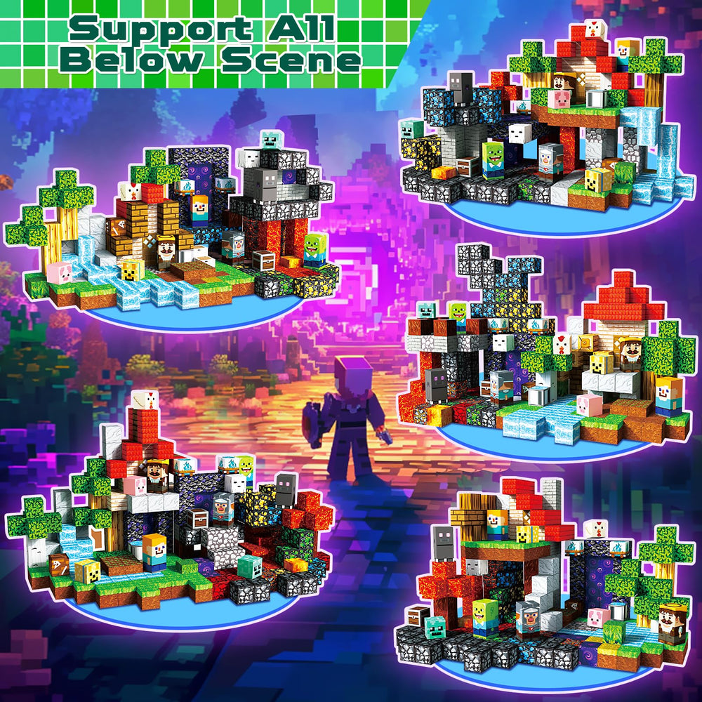GraceDuck lava theme blocks spark imaginative construction sessions