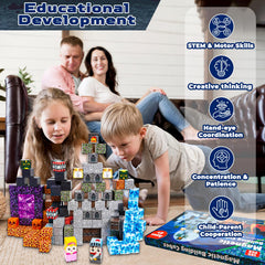 GraceDuck STEM learning blocks encourage focus, creativity, and spatial thinking