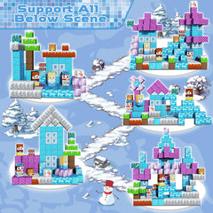 GraceDuck blocks with strong magnets enable sturdy, reliable constructions.