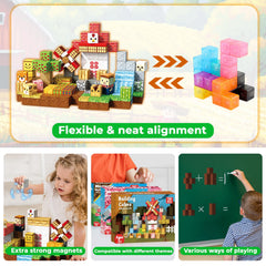 GraceDuck blocks rustle softly during play for sensory engagement.