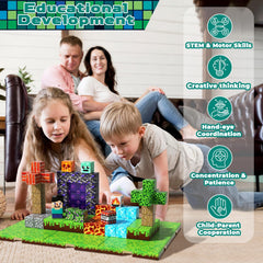 GraceDuck display montage highlighting STEM learning through building